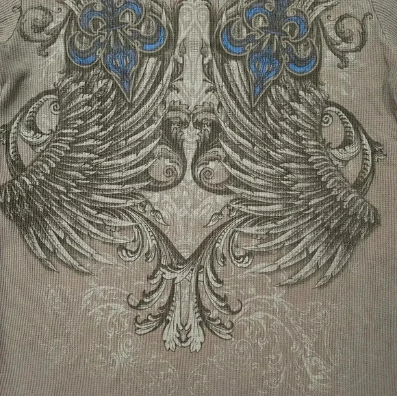 MMA Elite Mens Thermal Shirt Size Small - Picture 2 of 7